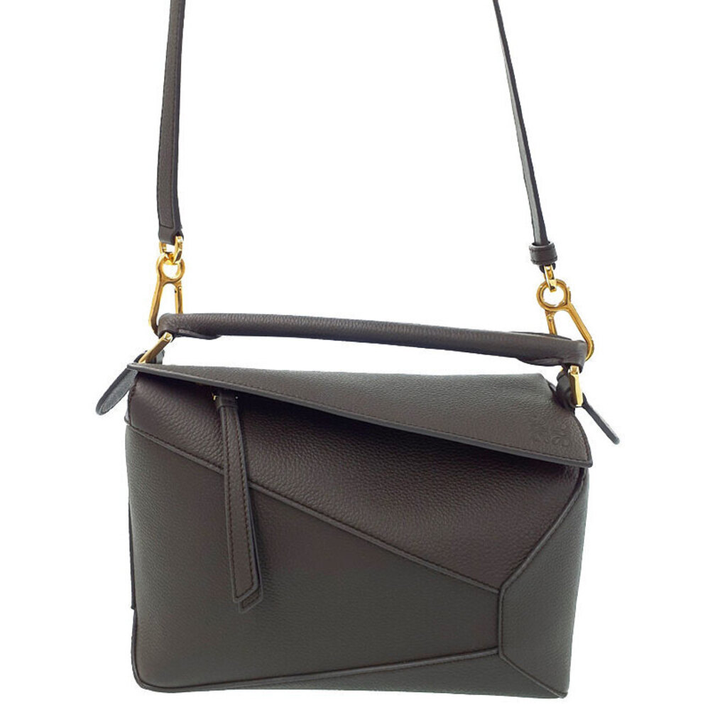 LOEWE Puzzle Leather 2way Shoulder Bag